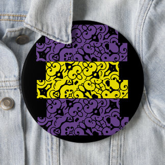 Dads Rule 6 Inch Round Button