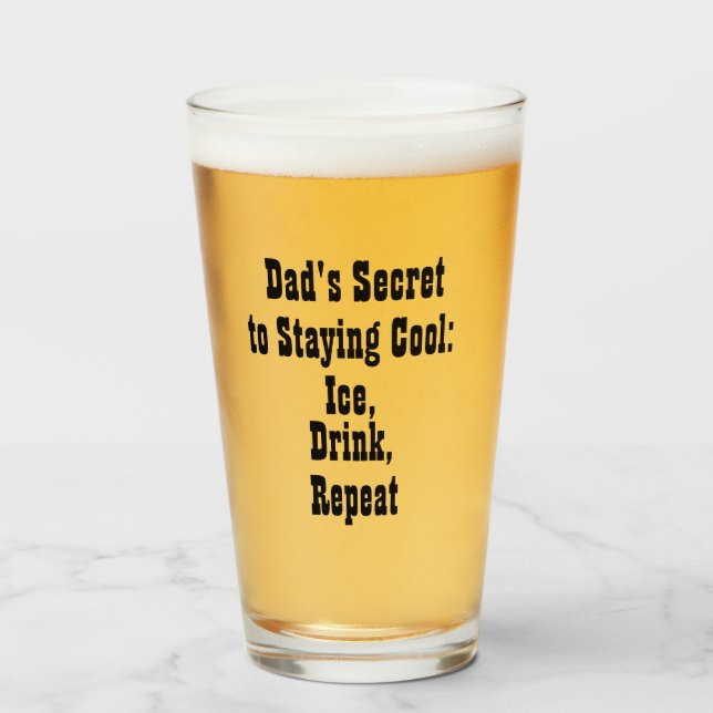 Dad's Secret to Staying Cool Tumbler (Front Filled)
