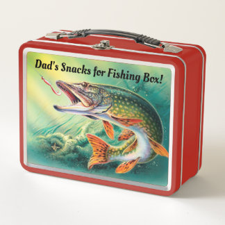 Dad's snacks for fishing lunch box