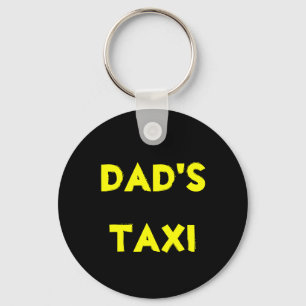 dad's taxi keychain