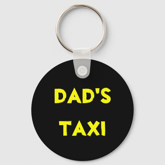 dad's taxi keychain (Front)