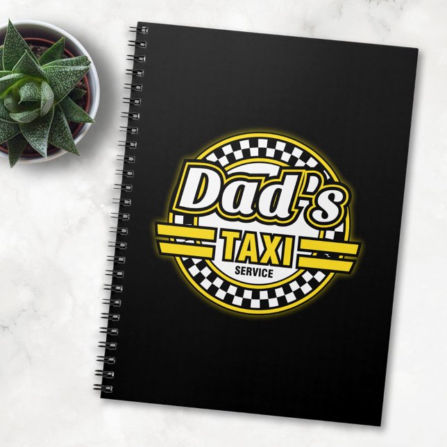 Dad's Taxi Service Logo Notebook (Creator Uploaded)