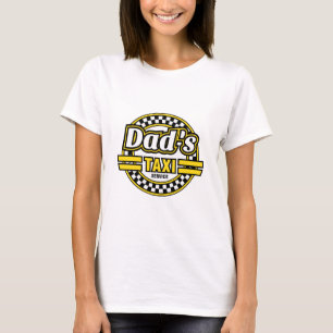 Dad's Taxi Service Logo T-Shirt