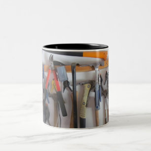 Dad's workshop Two-Tone coffee mug