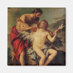 Daedalus Attaching Icarus' Wings, c.1754 Magnet