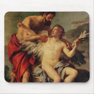 Daedalus Attaching Icarus' Wings, c.1754 Mouse Pad