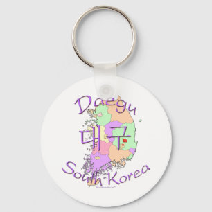 Daegu South Korea Keychain