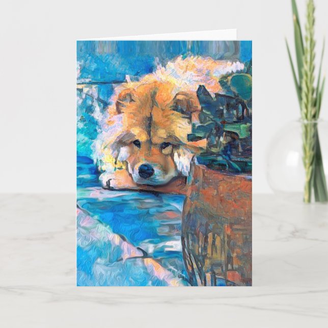 DAEJA at the beach house art cards (Front)