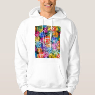 Daejeon South Korea City Map Hoodie