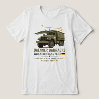 Daenner Barracks Kaiserslautern Cold War Veteran Tri-Blend Shirt