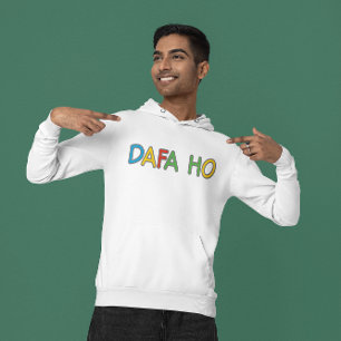 Dafa Ho Desi Expression Funny Get Lost Humour Sweatshirt