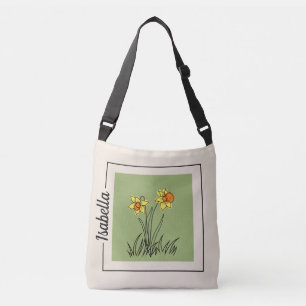 Daffodil Art Crossbody Bag