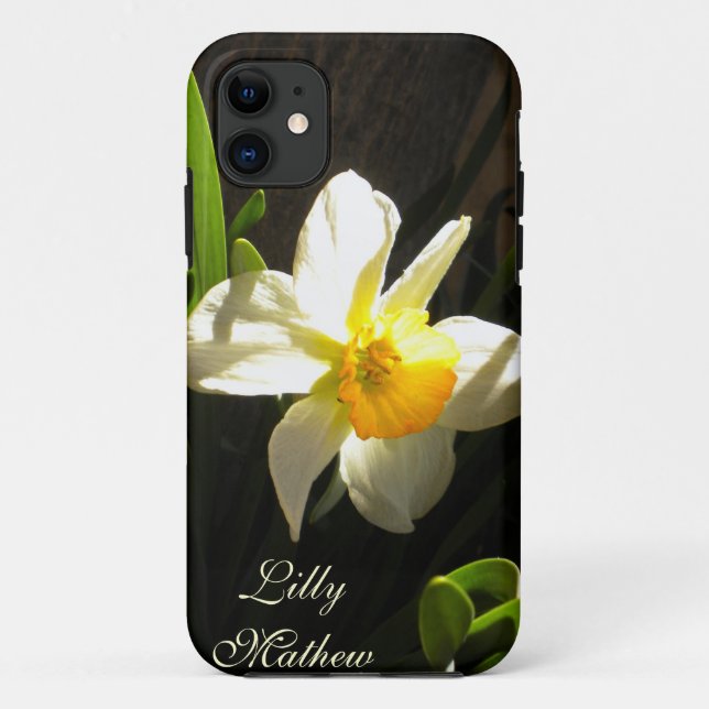 Daffodil At First Light iPhone 5 Case (Back)