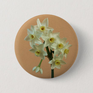 Daffodil Badge 2 Inch Round Button
