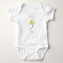 Daffodil birthday month March watercolor T-Shirt