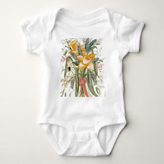 Daffodil Bouquet Products Baby Bodysuit