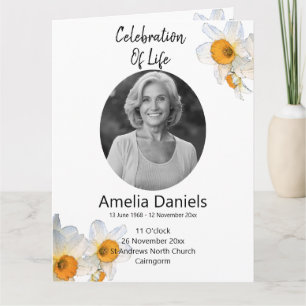 Daffodil Celebration of life Program