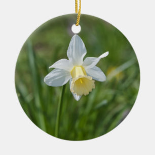 Daffodil Ceramic Ornament