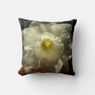 Daffodil Dreams Throw Pillow