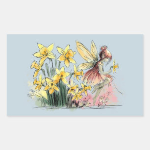 Daffodil Fairy Sticker