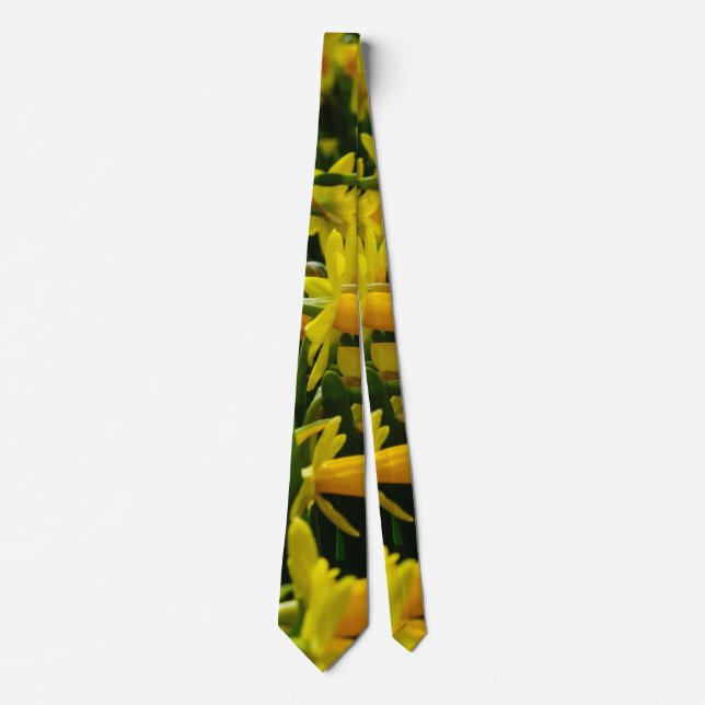 Daffodil Family Neck Tie (Front)