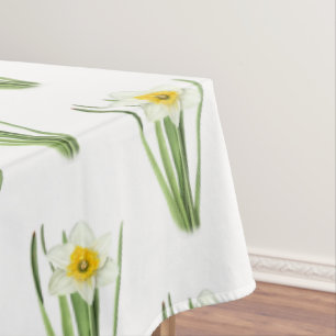 Daffodil Flower Tablecloth