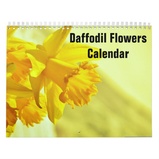 Daffodil Flowers 2023 Calendar (Cover)