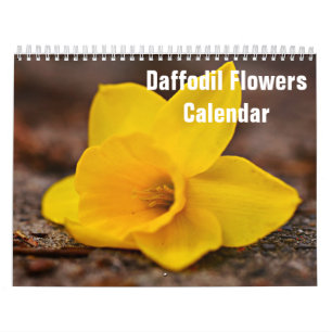 Daffodil Flowers 2026 Calendar
