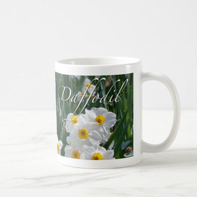 Daffodil Flowers Coffee Mug (Right)