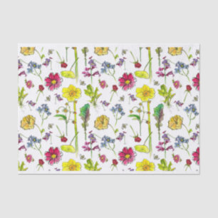 Daffodil Flowers Wildflower Farm Stand Tissue Paper
