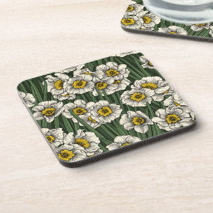 Daffodil garden coaster