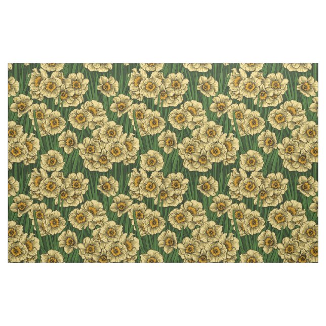 Daffodil garden fabric (Fat Quarter)