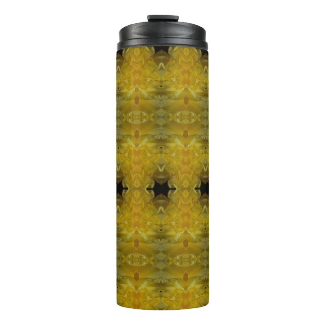 Daffodil Ikat Thermal Tumbler (Front)