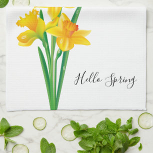 Daffodil Serviette de cuisine
