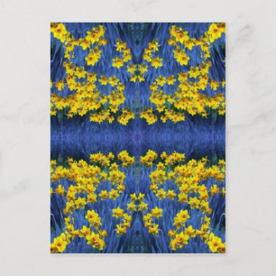 Daffodil Spring Fantasy Postcard