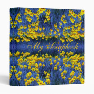 Daffodil Spring Fantasy Scrapbook Binder