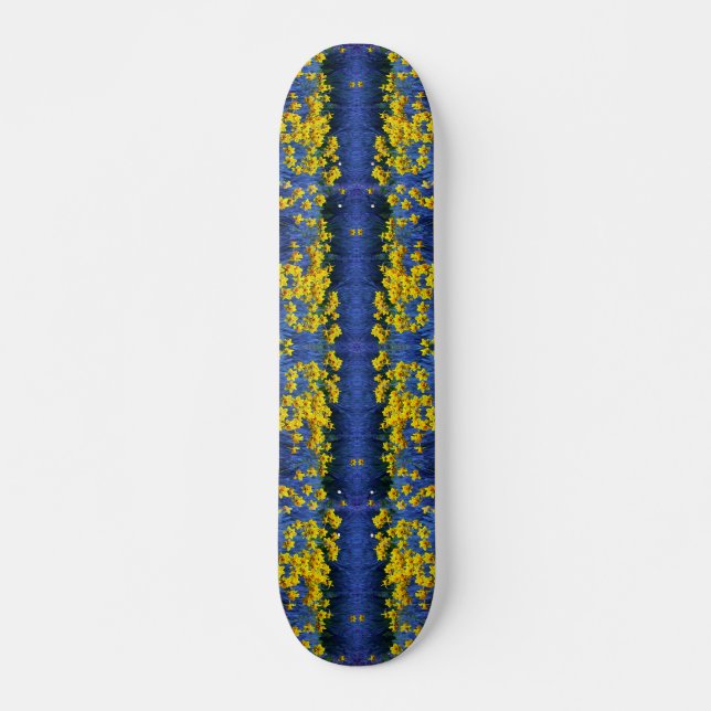 Daffodil Spring Fantasy Skateboard (Front)
