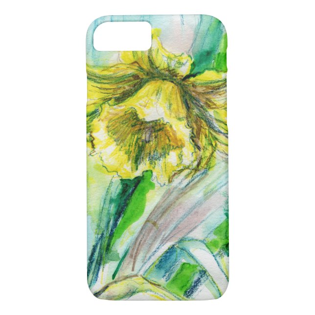 Daffodil Spring Phone iPhone Case (Back)