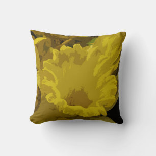 Daffodil Throw Pillow