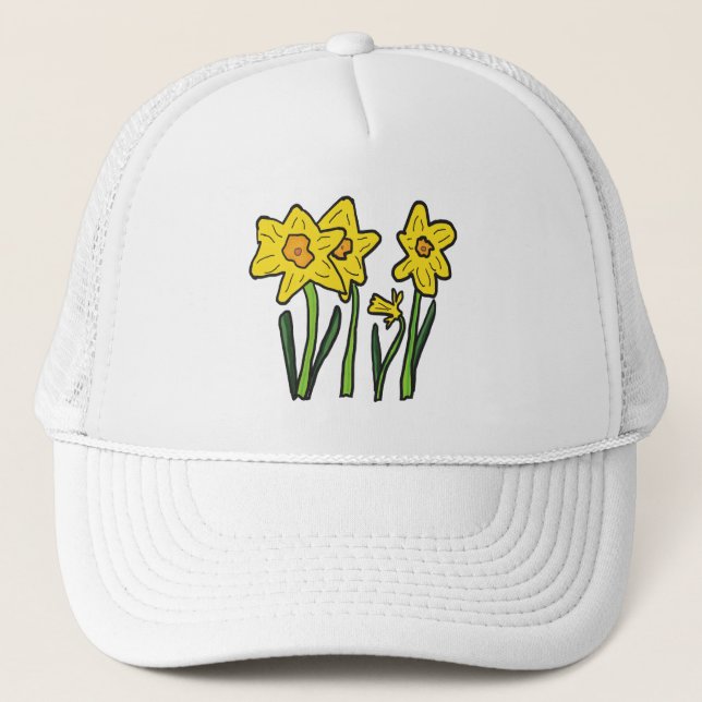 Daffodil Trucker Hat (Front)