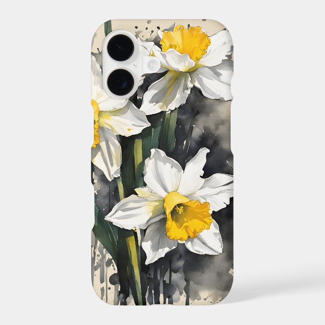 Daffodil - Watercolor flowers (Back)