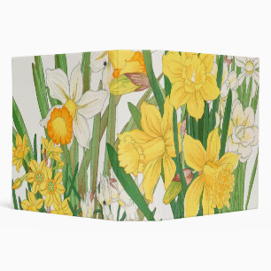 Daffodil Woodblock Painting, Tanigami Kônan, 1917 Binder