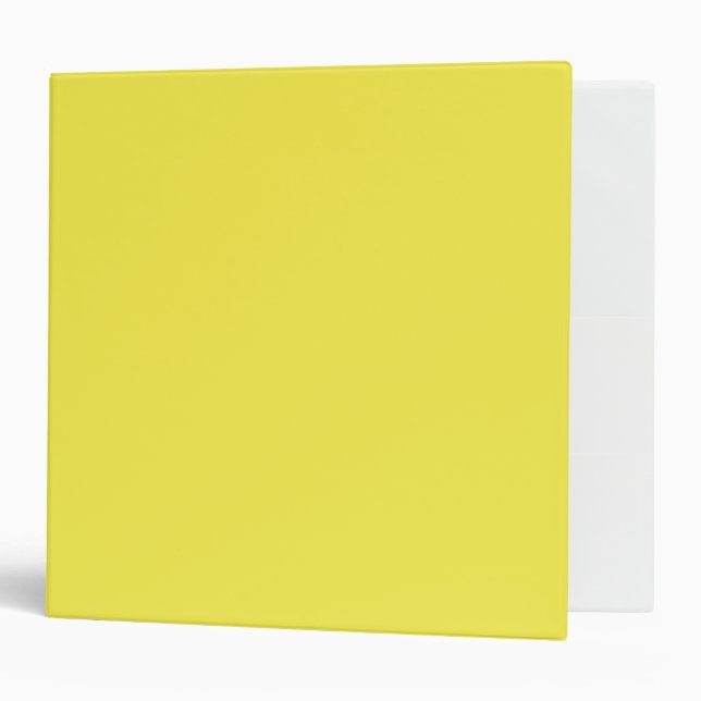 Daffodil Yellow Binder (Front/Inside)