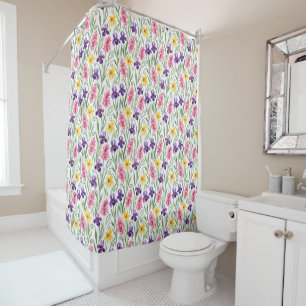 Daffodil Yellow, Iris Purple, Hyacinth Pink Floral