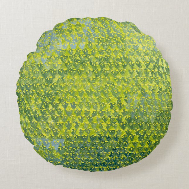 Daffodils 2012 round pillow (Front)