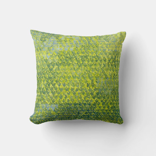 Daffodils 2012 throw pillow (Front)