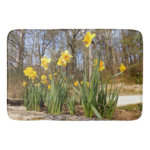 Daffodils at Easter Bath Mat