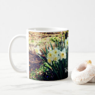 Daffodils By Brook Personalized Coffee Mug