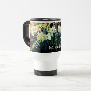 Daffodils By Brook Personalized  Travel Mug