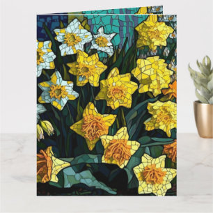 daffodils  card